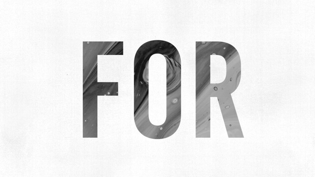 4 Week Sermon Series FOR The Valley Church